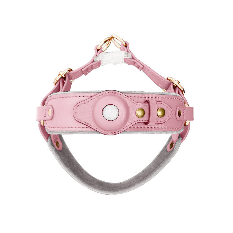 Dog Harness with AirTag Holder