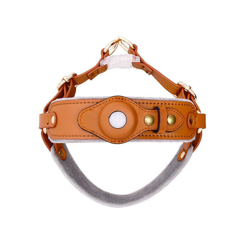 Dog Harness with AirTag Holder