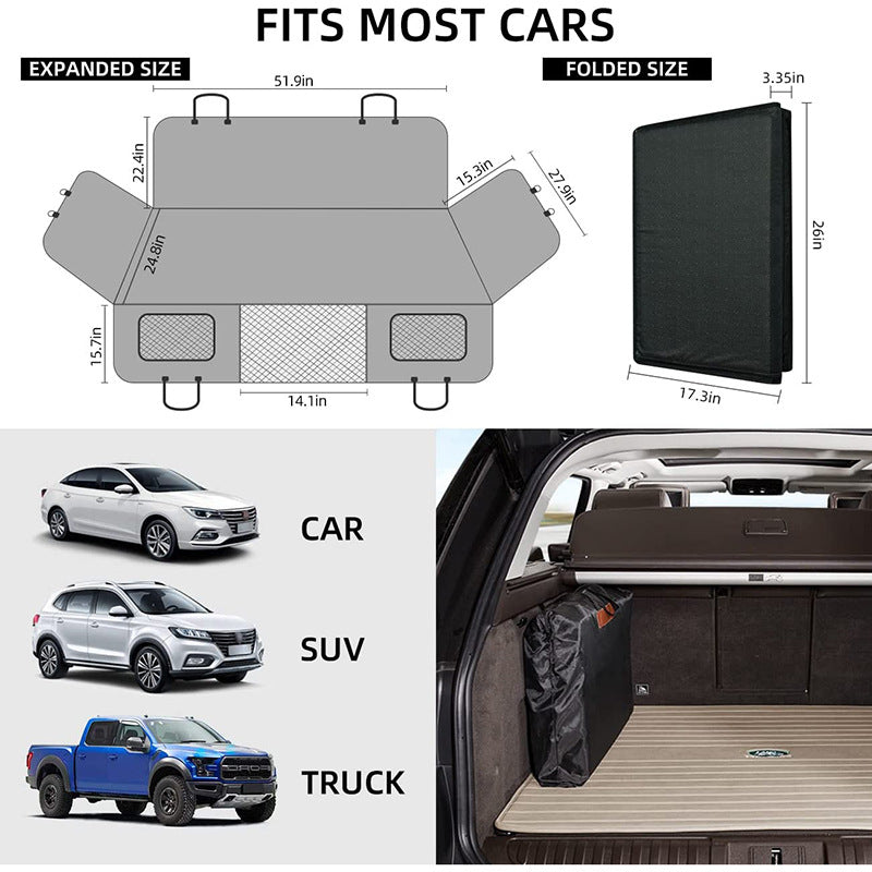 Waterproof Car Dog Bed