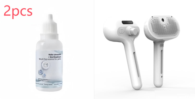 Pet Grooming Spray Brush with Mist