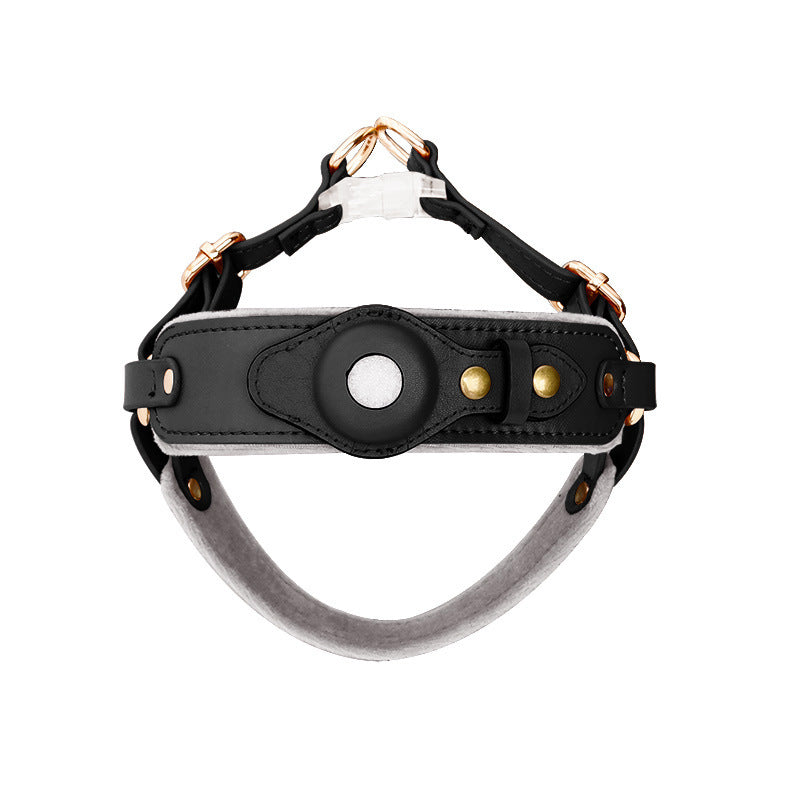 Dog Harness with AirTag Holder