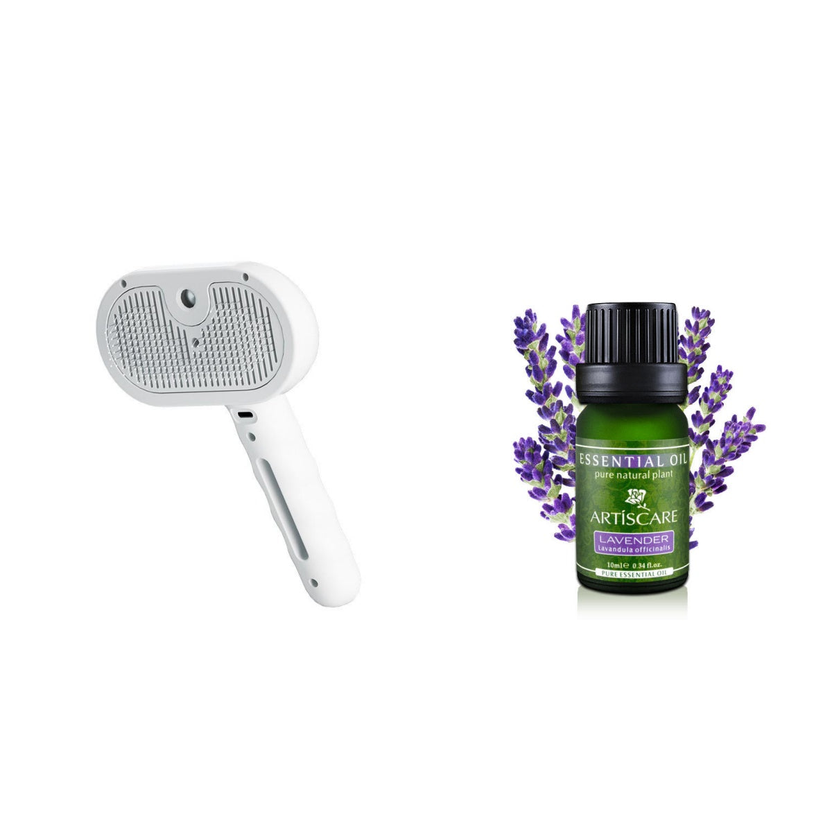 Pet Grooming Spray Brush with Mist