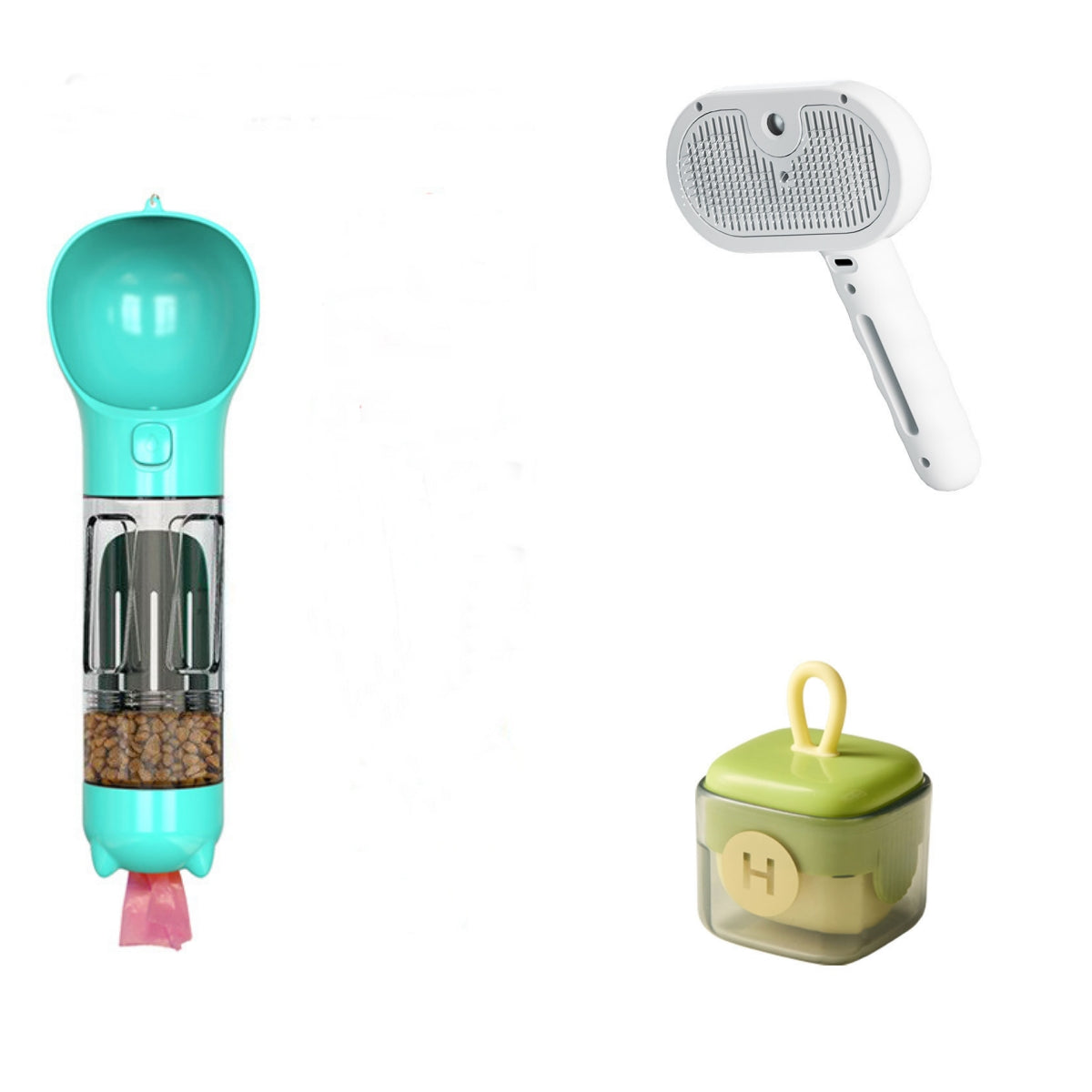 Pet Grooming Spray Brush with Mist