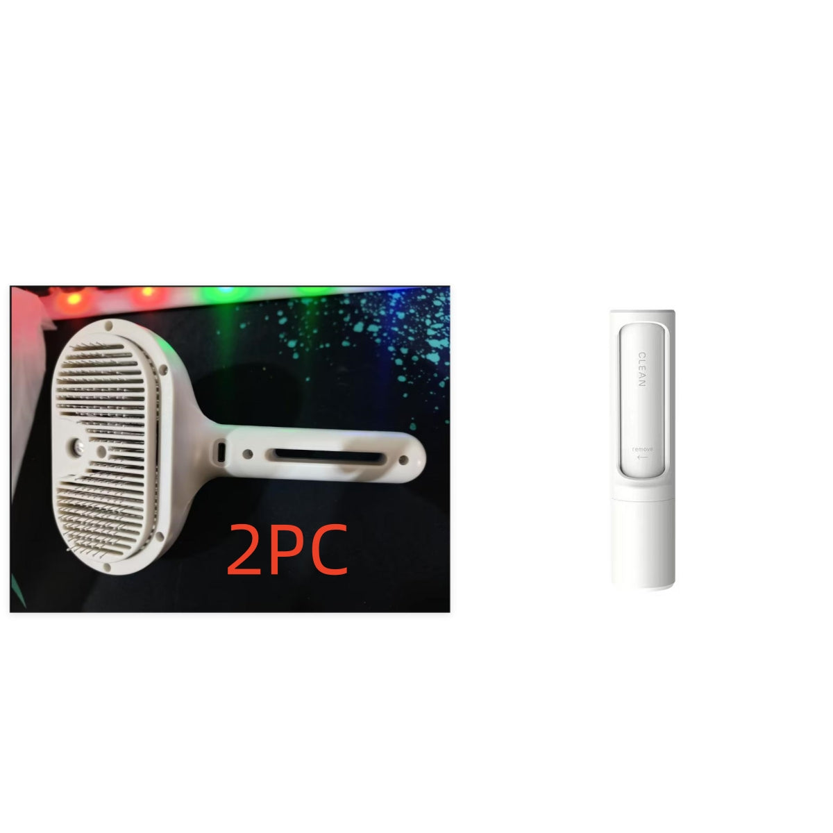 Self-Cleaning Pet Grooming Brush with Mist