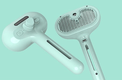 Self-Cleaning Pet Grooming Brush with Mist