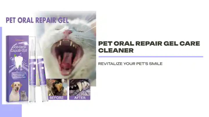 Pet Oral Repair Gel Care Cleaner by@Outfy